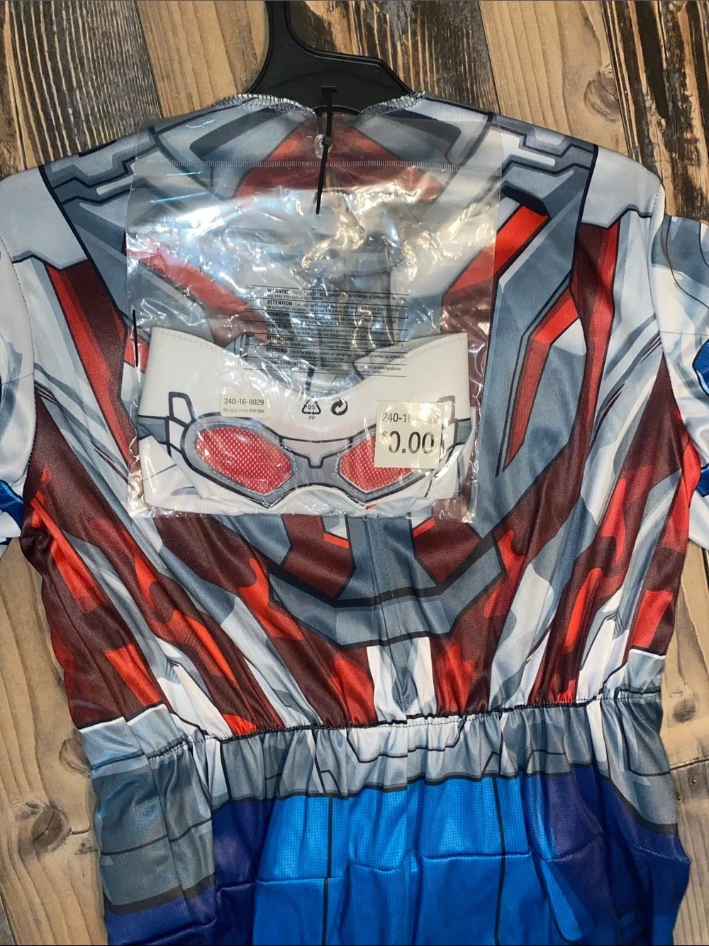 Marvel Captain America Falcon Superhero Costume - Muscle Chest size m 7-8